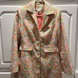Julie Brown NYC Floral Coat